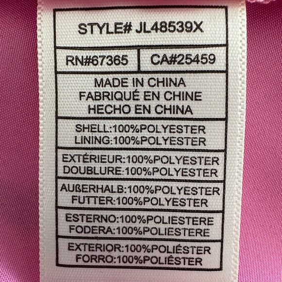 Betsey Johnson Pink Red Heart Valentine’s Day Tulle Bustier Midi Dress Size 2 - Picture 10 of 11